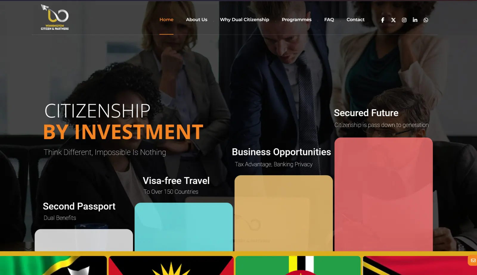 Winnington Citizen and Partners website homepage